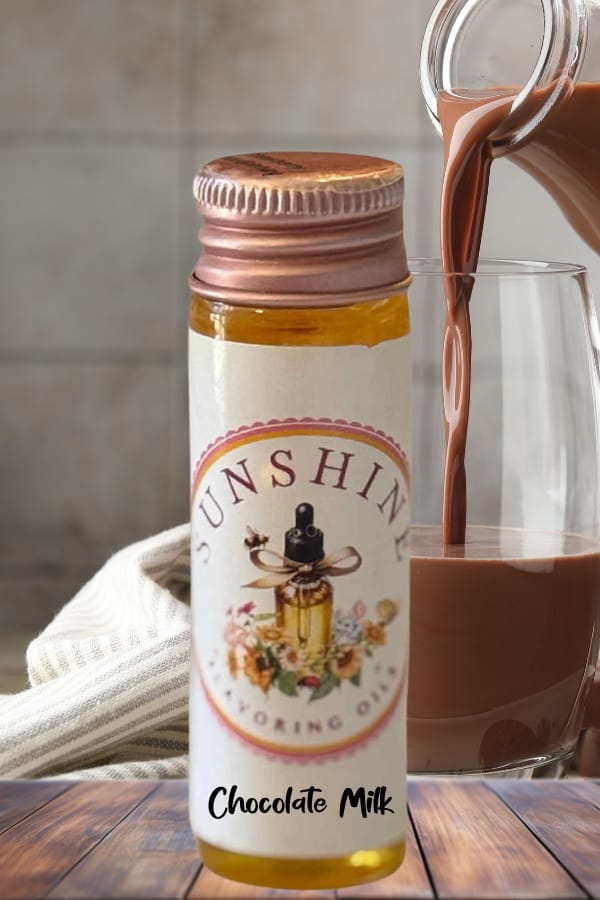 Chocolate Milk Flavor Oil for Baking | Creamy, Sweet, and Rich Cacao Essence for Desserts
