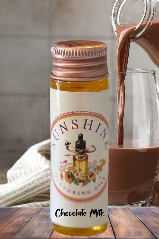 Chocolate Milk Flavor Oil for Baking | Creamy, Sweet, and Rich Cacao Essence for Desserts