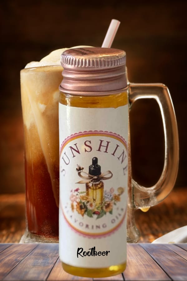 Root Beer Flavor Oil for Baking | Nostalgic, Sweet, and Herbal Soda Essence for Desserts