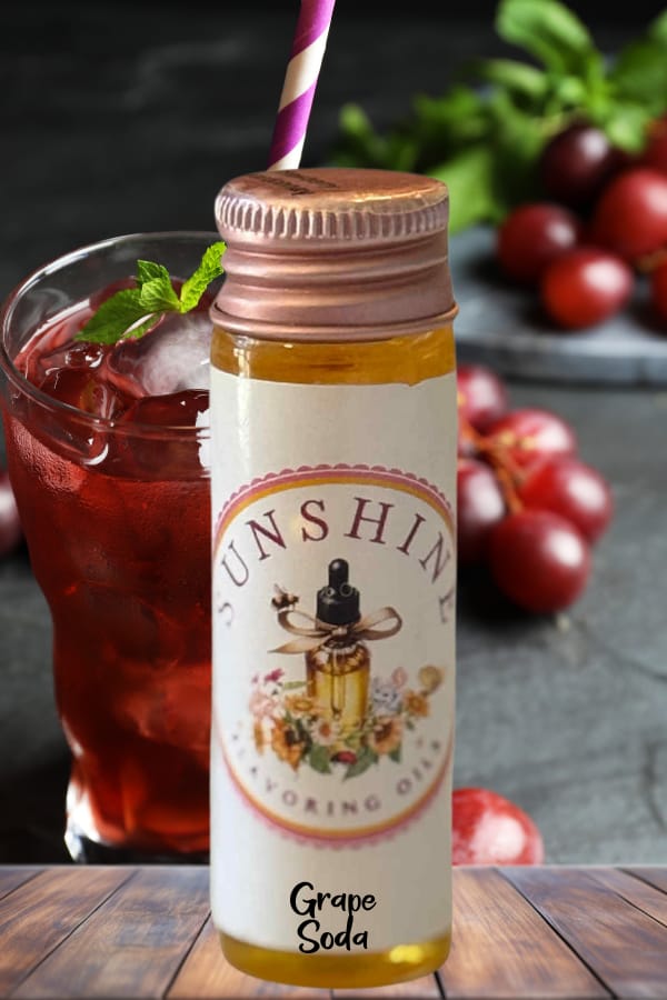 Bubbly Grape Soda Flavor Oil
