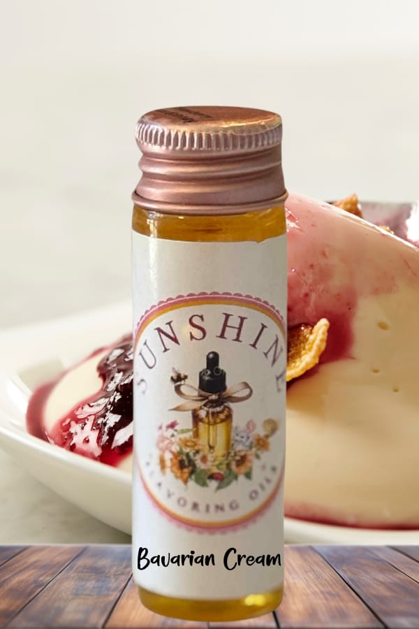 Bavarian Cream Flavor Oil for Baking | Classic, Rich, and Smooth Custard Essence for Desserts