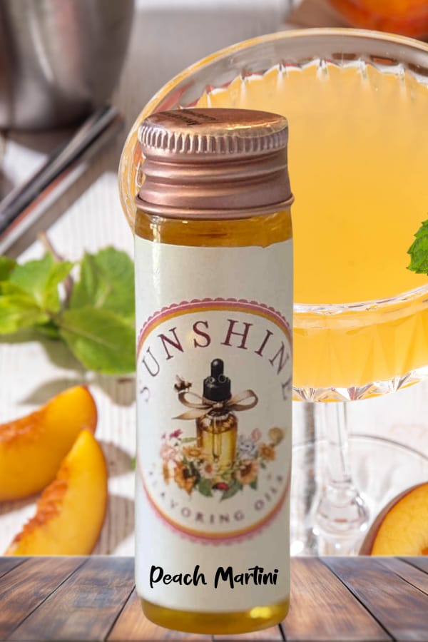 Elegant Peach Martini Flavor Oil