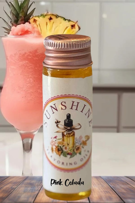 Refreshing Pink Colada Flavor Oil