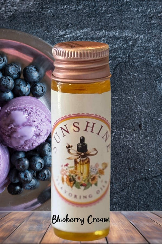 Velvety Blueberry Cream Flavor Oil