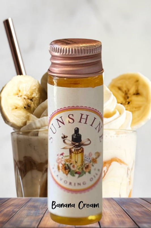 Light Banana Cream Flavor Oil