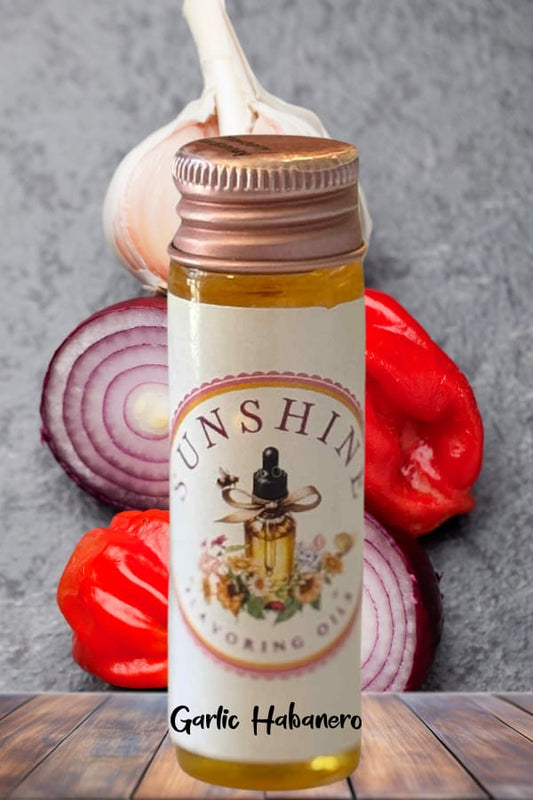 Garlic Habanero Flavored Oil