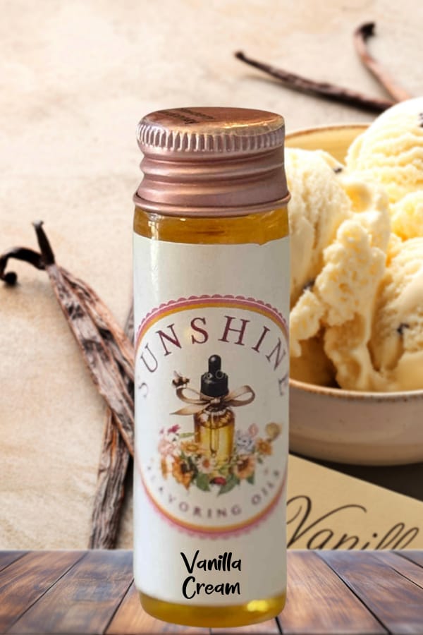 Rich Vanilla Cream Flavor Oil