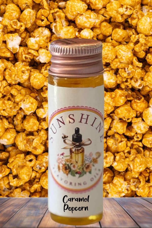 Gourmet Caramel Popcorn Flavor Oil