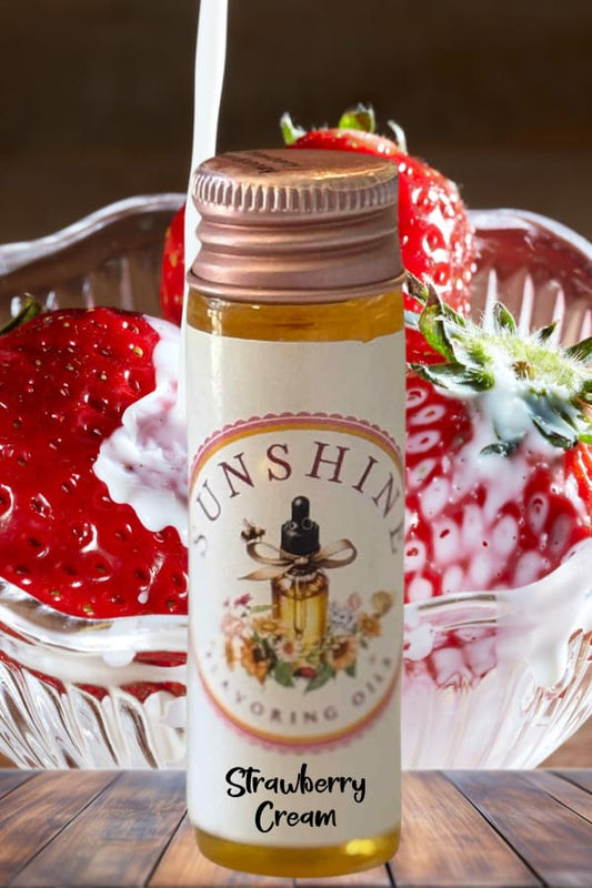 Sweet Strawberry Cream Flavor Oil