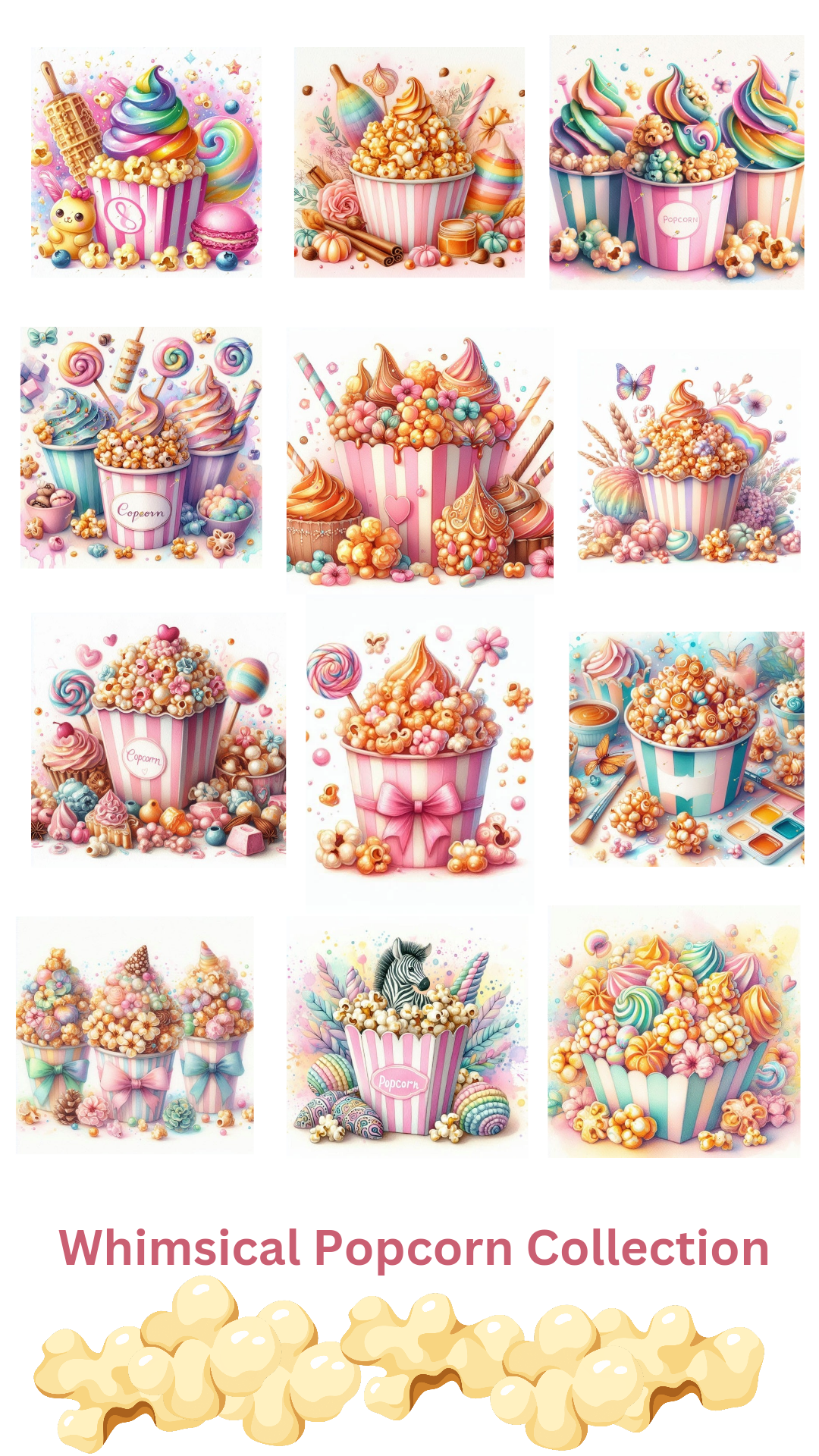 Whimsical Popcorn Collection