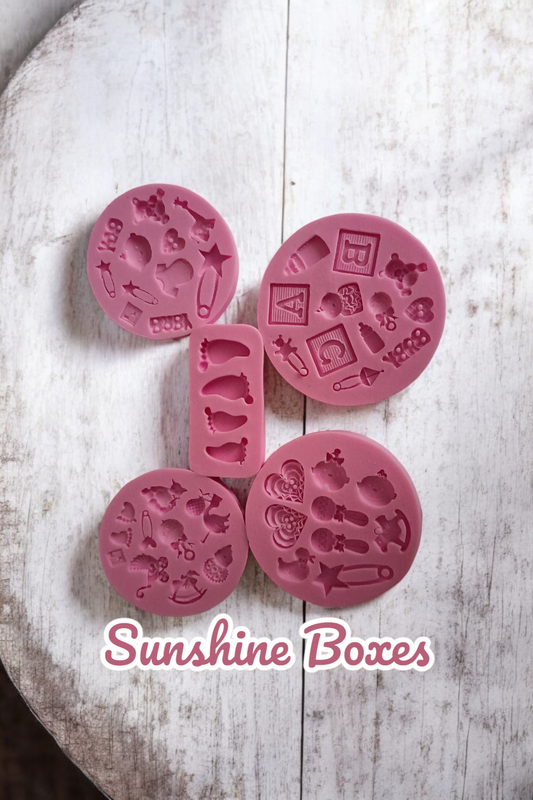 Small baby shower molds.