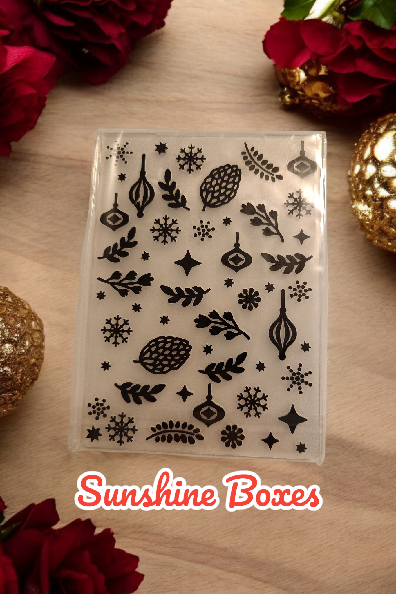 Ornament Embossing Folder