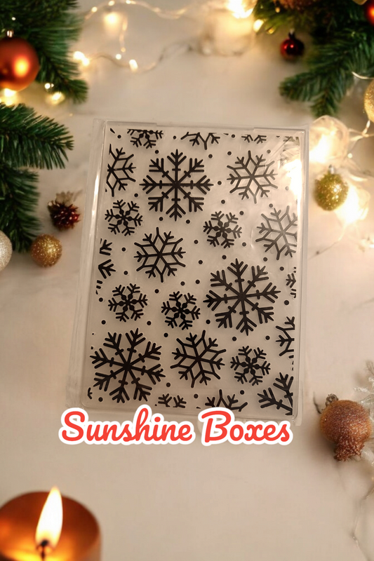 Snowflake Embossing Folder