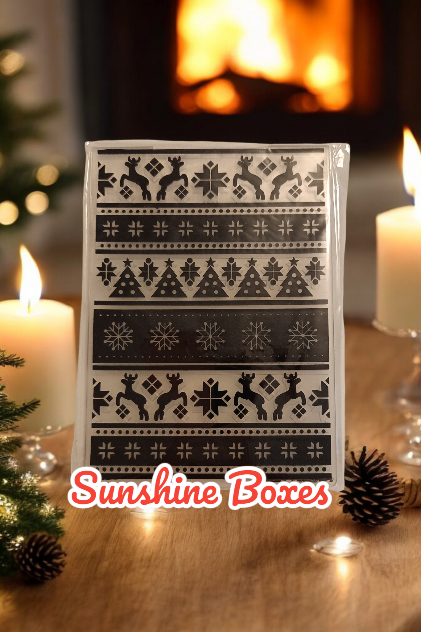 Embossing Christmas Folder