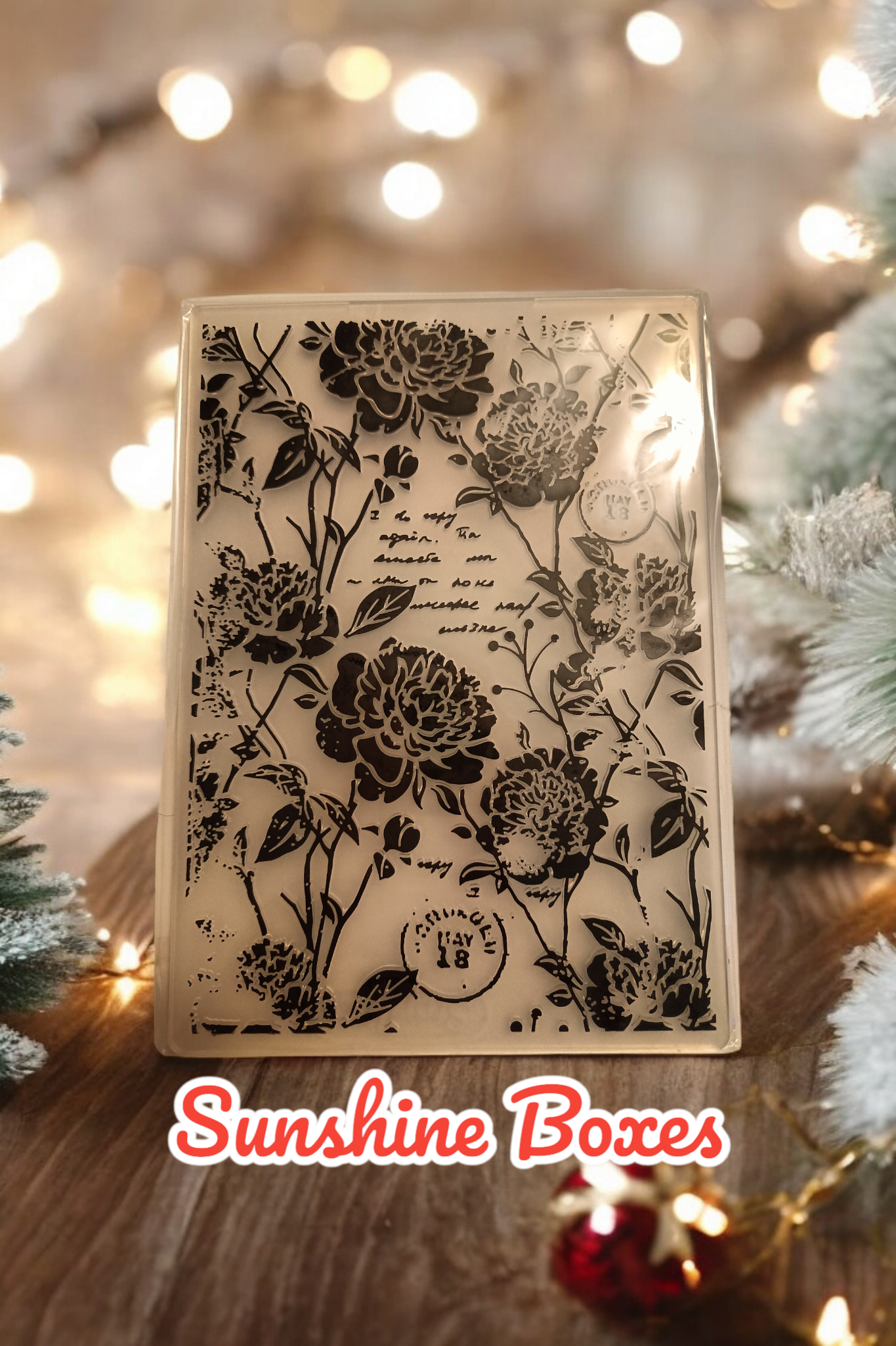 Flower Embossing Folder