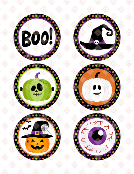Spooky Fun Halloween Edible Images for Oreos & Cake Pucks - Ghoulish Party Treats