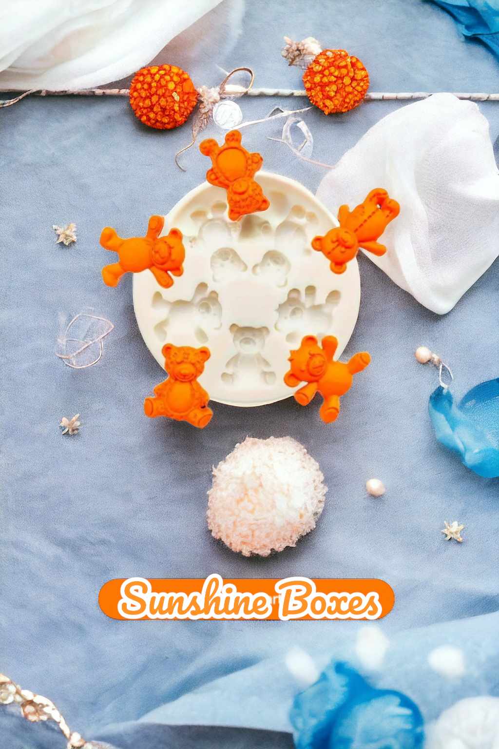 Adorable Teddy Bear Mold - Sunshine Boxes