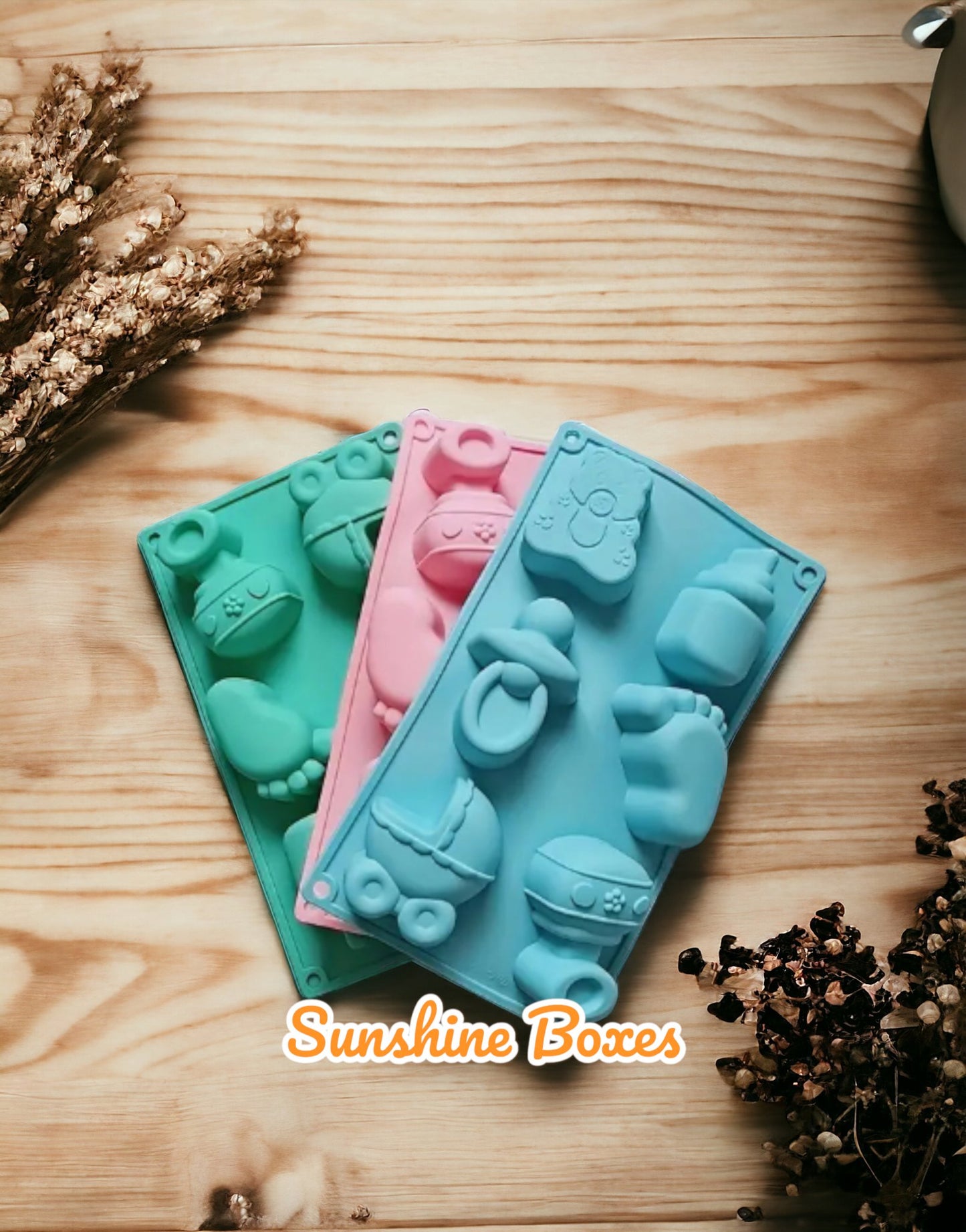 Baby Shower Molds - Sunshine Boxes