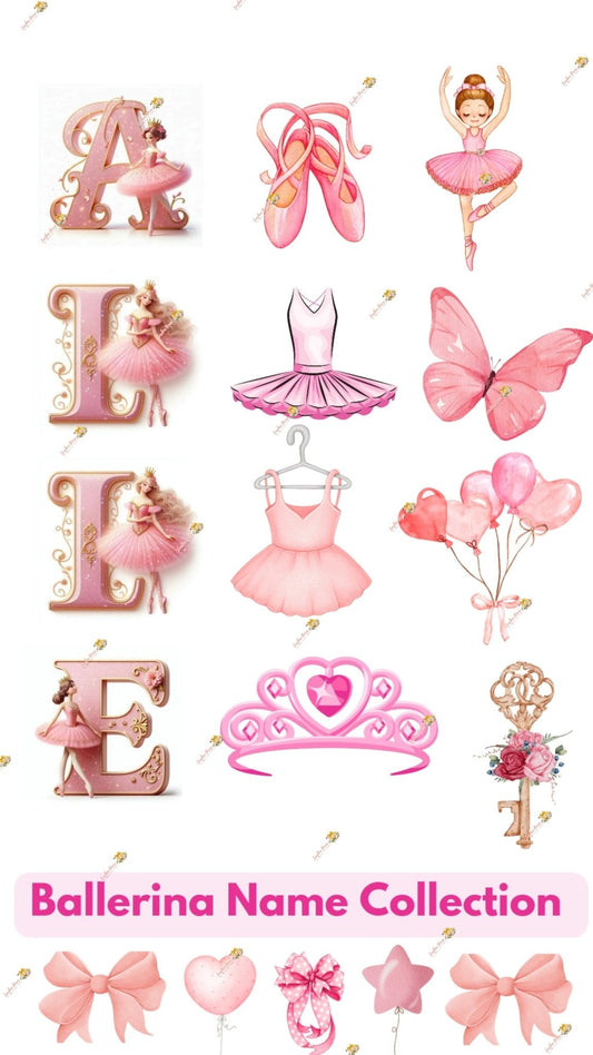 Ballerina Name Collection - Sunshine Boxes