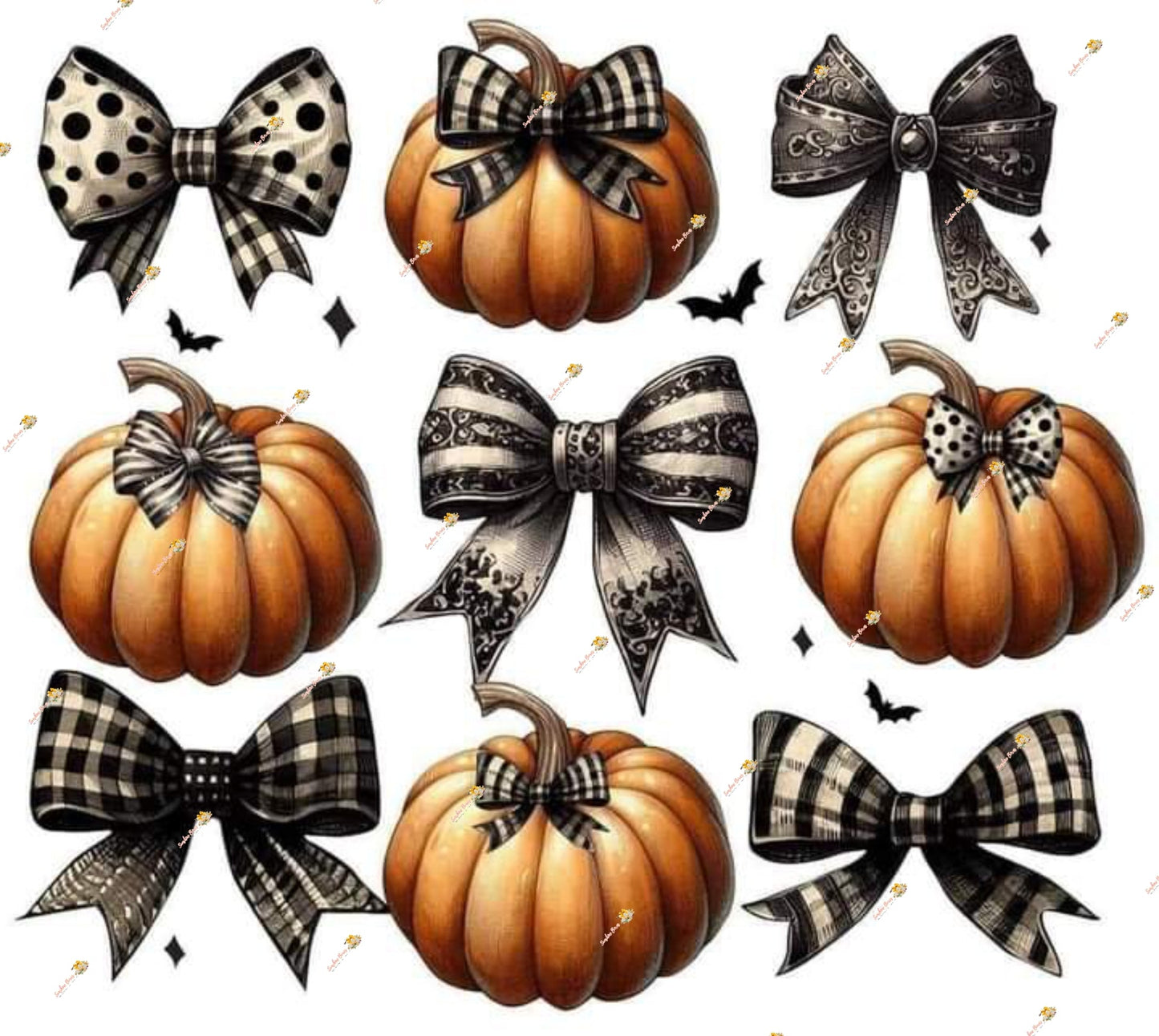 Black and white Pumpkin Collection - Sunshine Boxes