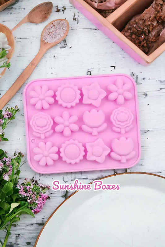 Blooming Flower Silicone Mold - Sunshine Boxes