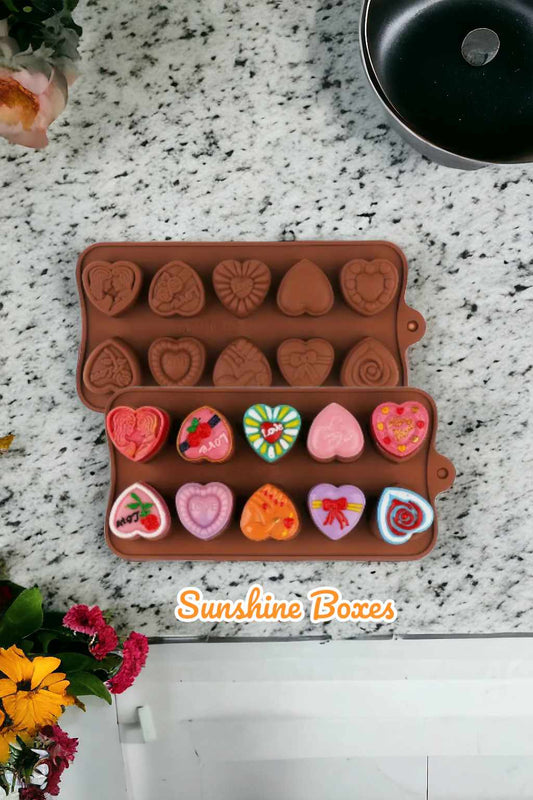 Versatile Heart Chocolate Mold