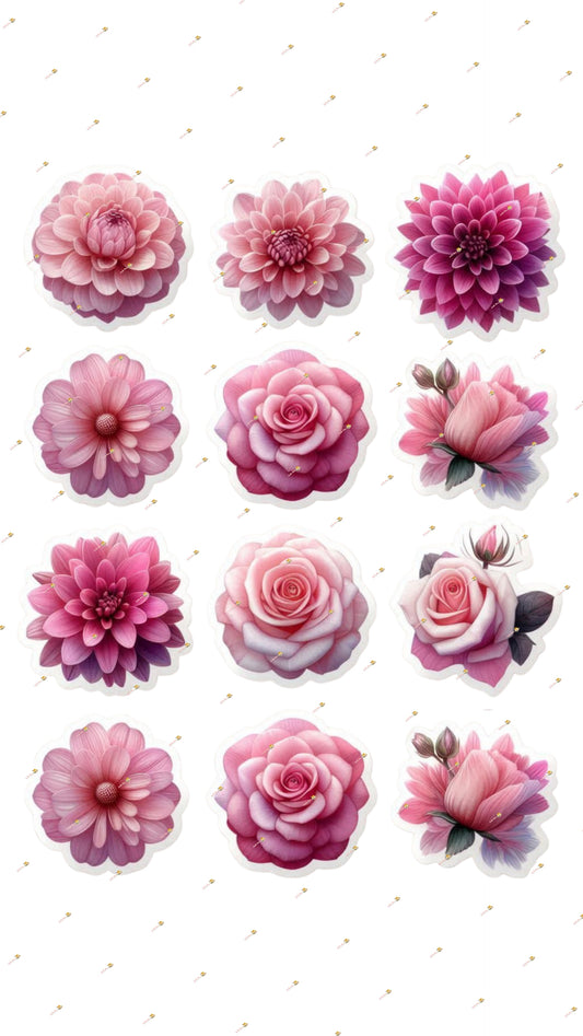 Pink Flowers Collection