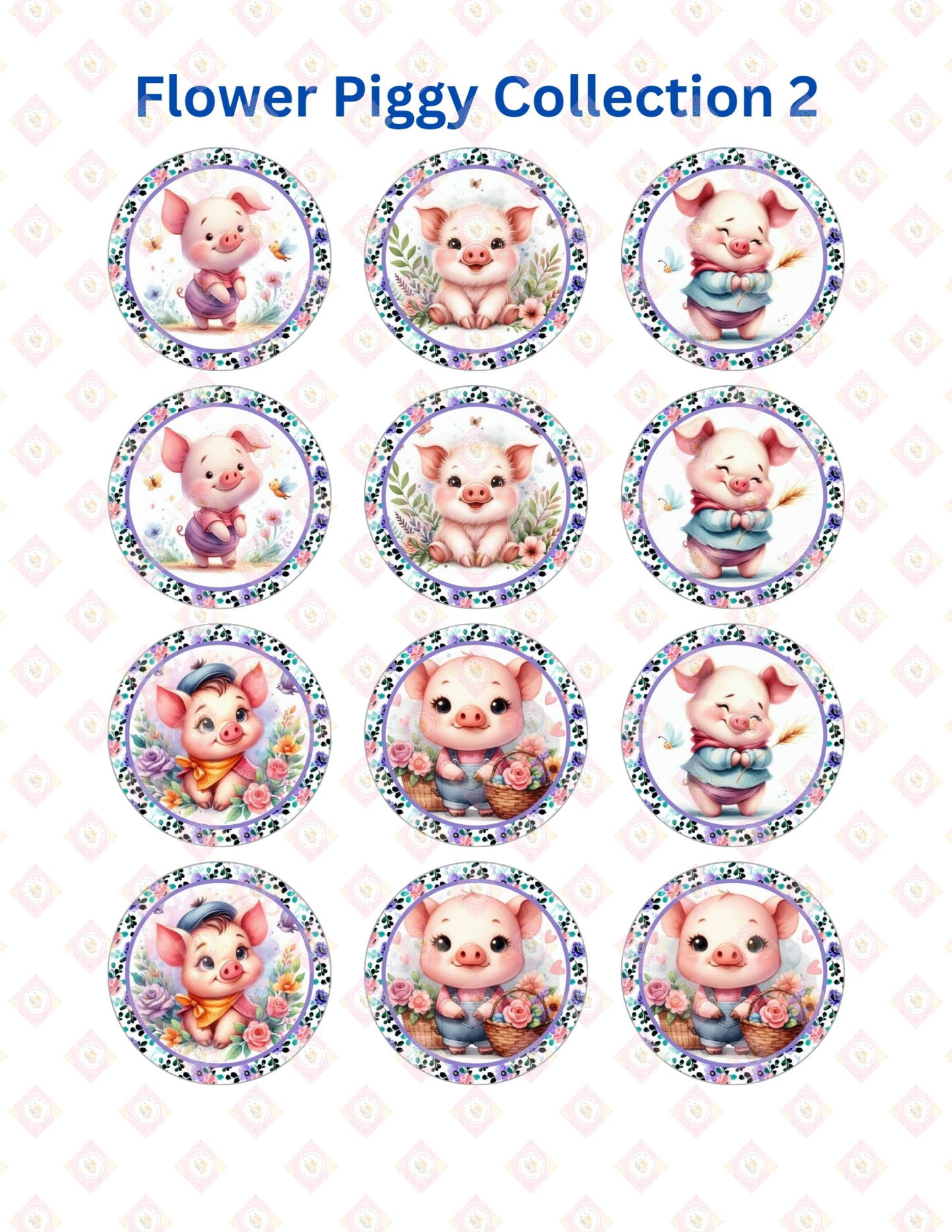 Flower Pig Collection