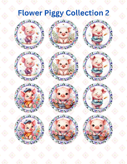 Flower Pig Collection
