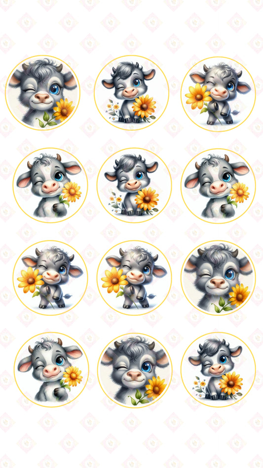 Sunflower Cows Collection