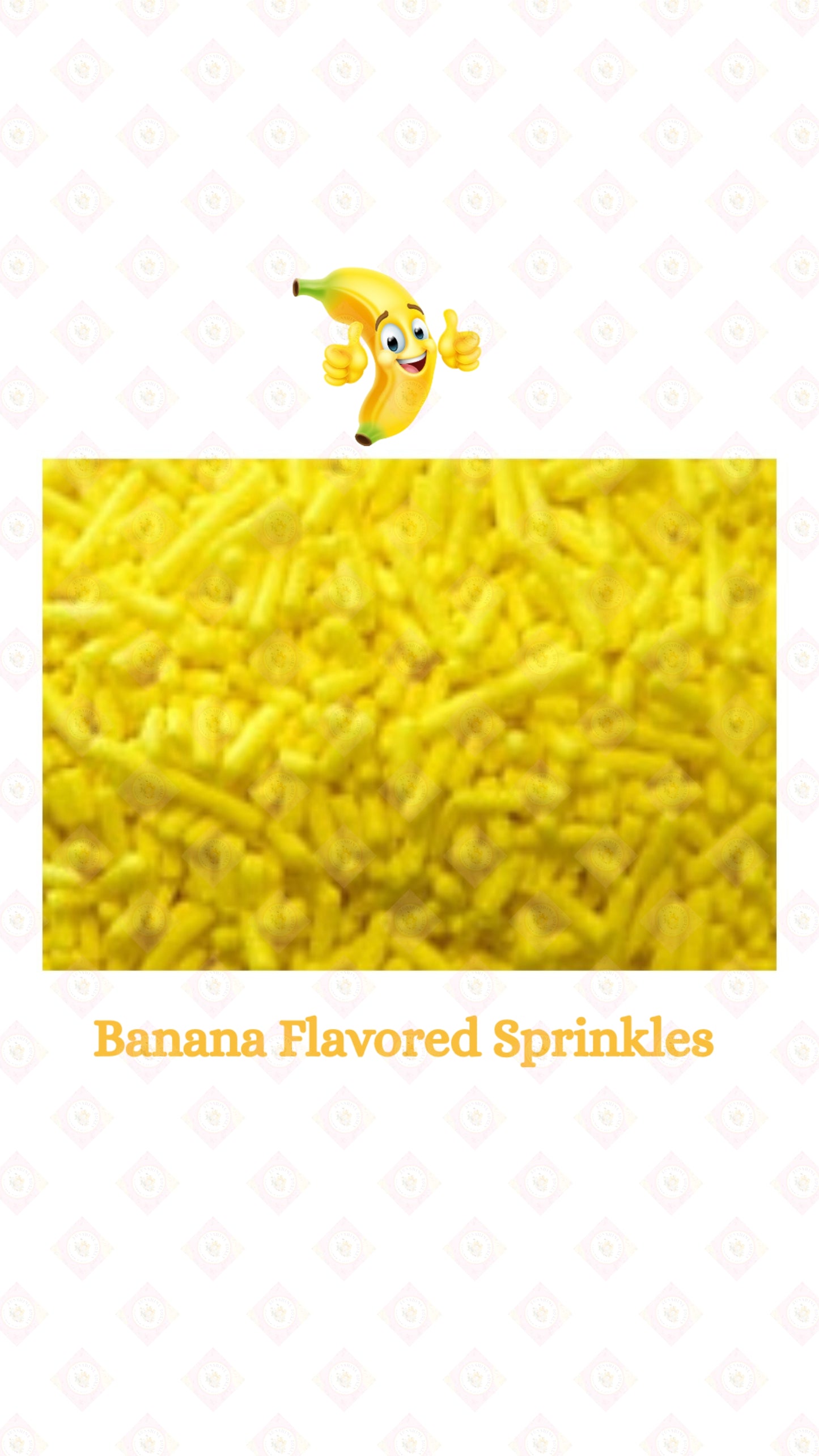 Banana Flavored Sprinkles