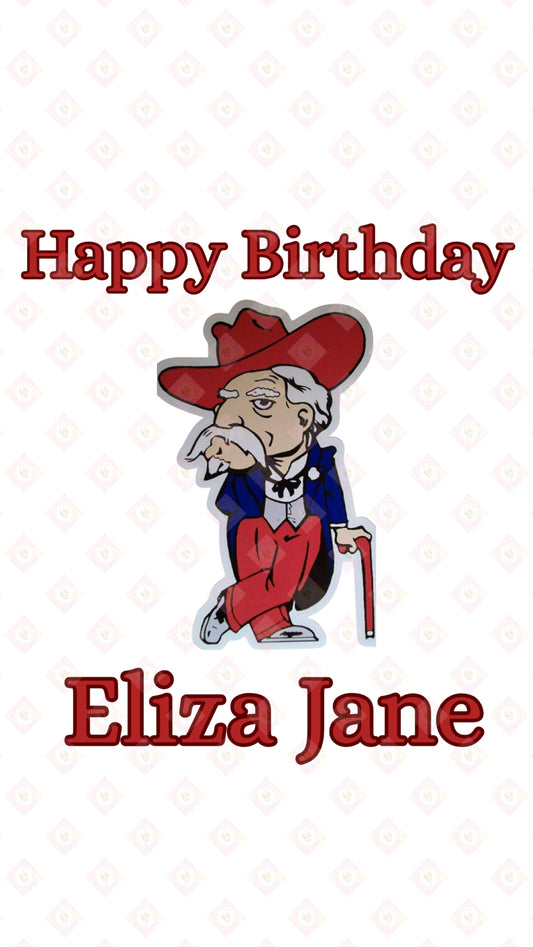 Eliza Jane Birthday Image