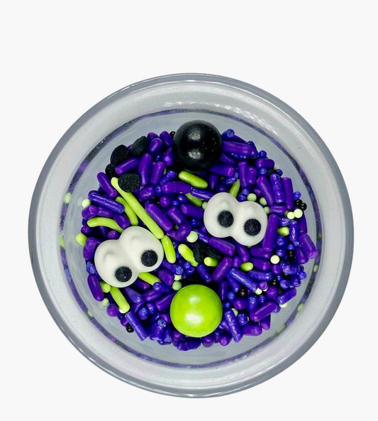 Monster Eyeball Halloween Sprinkle Mix – Edible Spooky Eyes & Sprinkles for Cookies & Cupcakes