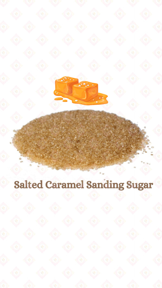 Salted Caramel Flavored Sanding Sugar