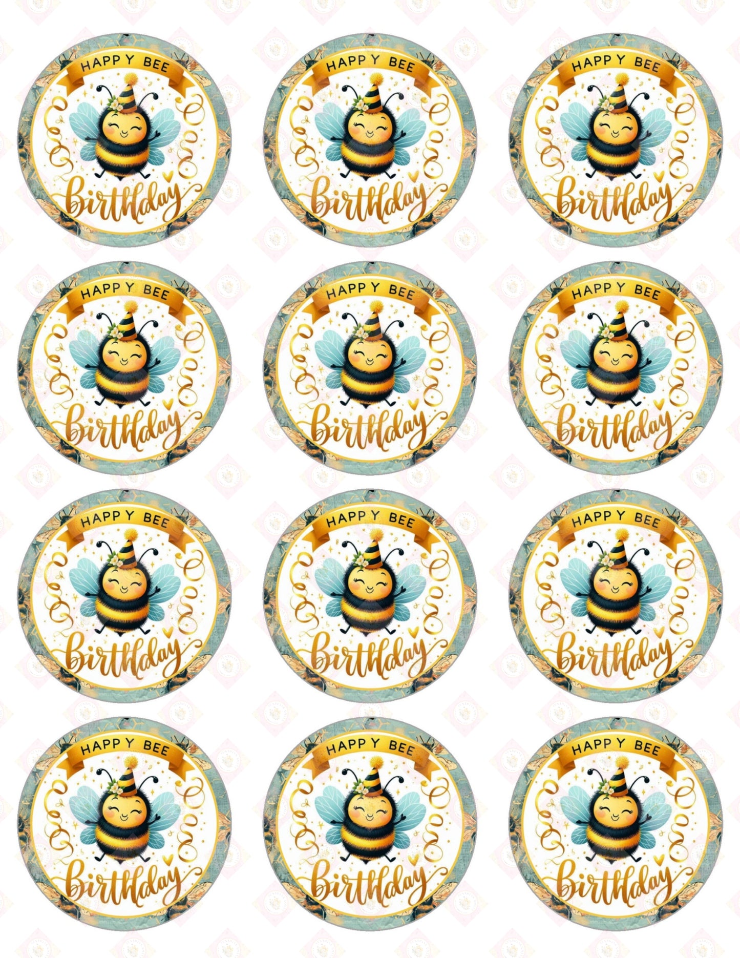 Happy Bee Birthday Collection