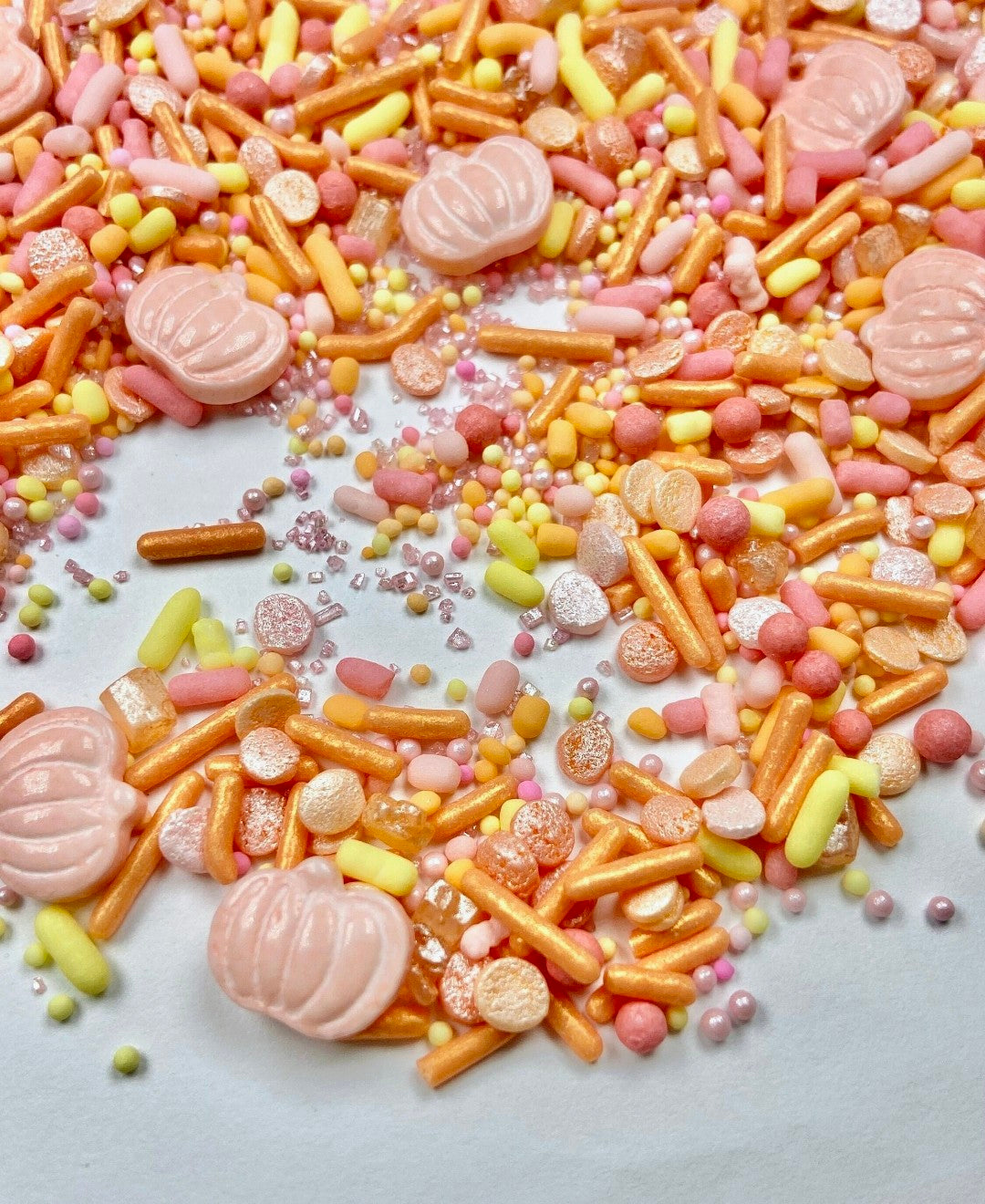 Peach Cobbler Sprinkle Mix – Edible Cookie-Inspired Sprinkles for Cakes & Cupcakes