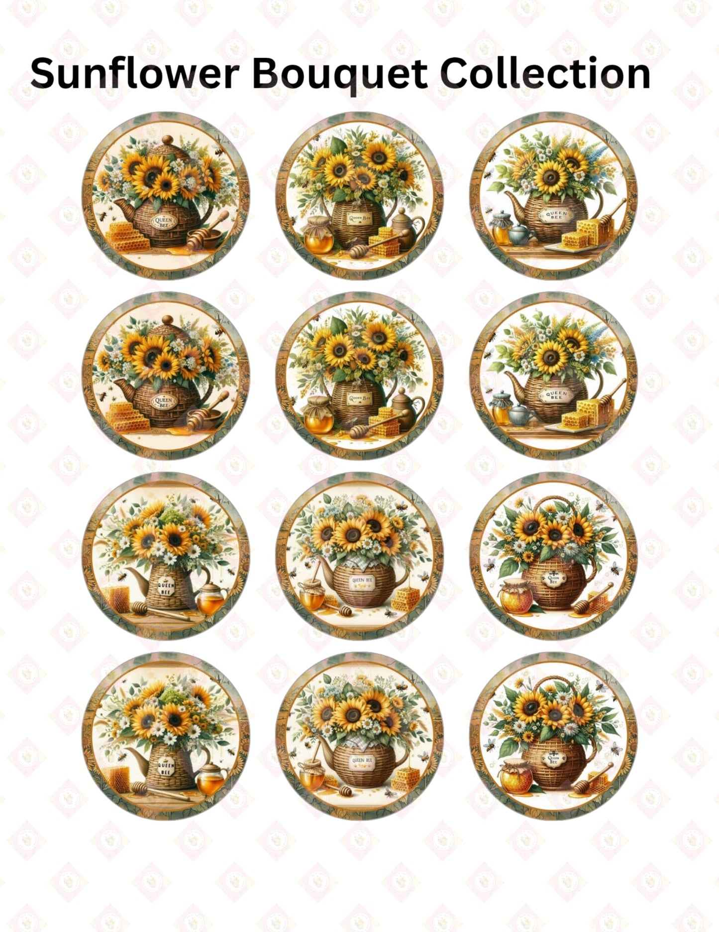 sunflower bouquet collection