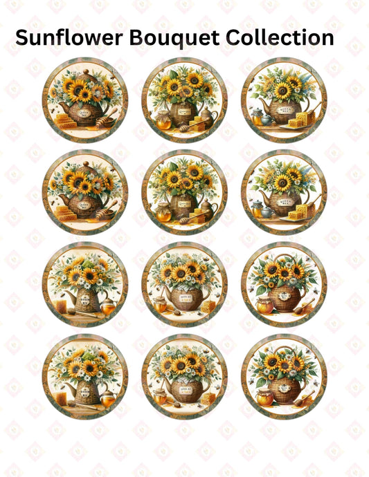 sunflower bouquet collection