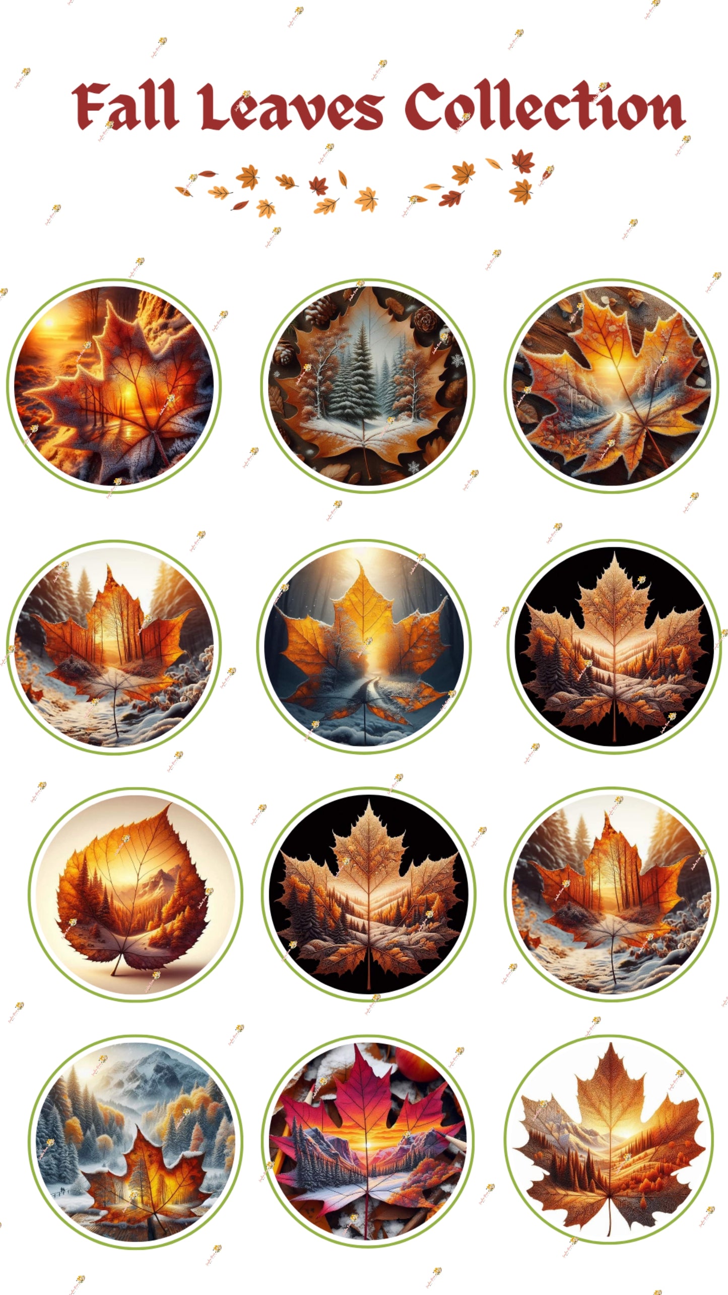 Fall Leaves Collection