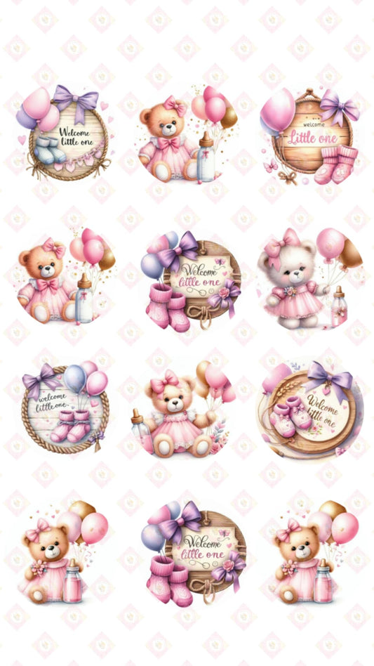 Welcome Baby Collection pink