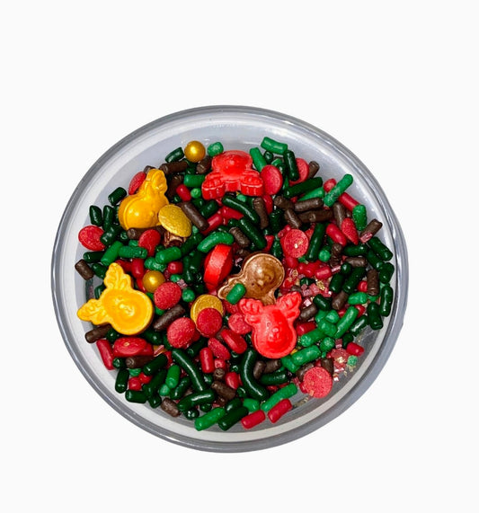 Fall Harvest Sprinkle Mix, 2 oz Jar of Cake & Cookie Decorating Set