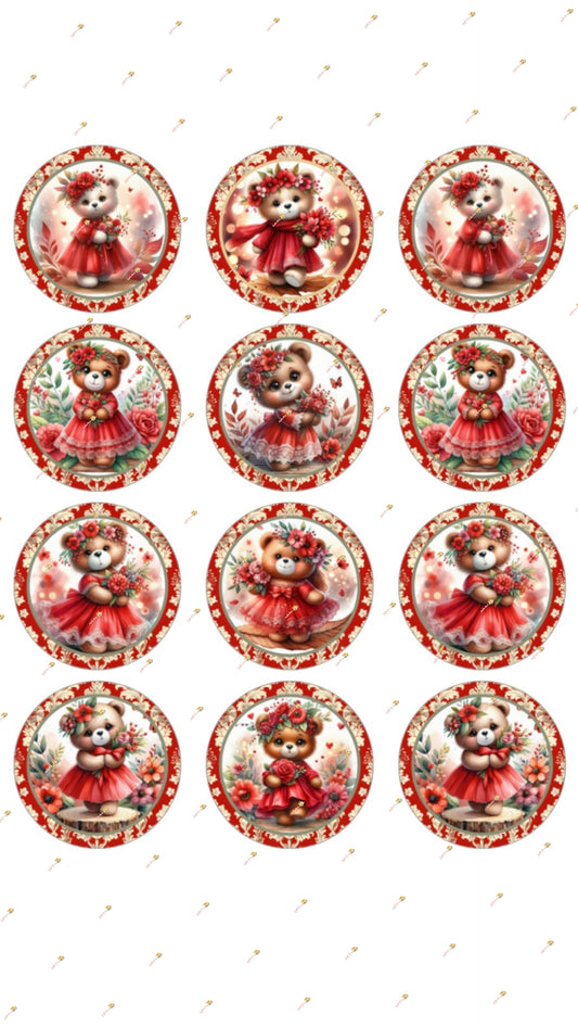 Flower Teddy Bear Collection