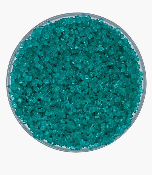 Teal Sanding Sugar for Baking, 2 oz Jar of Cake & Cookie Decorating Sugar