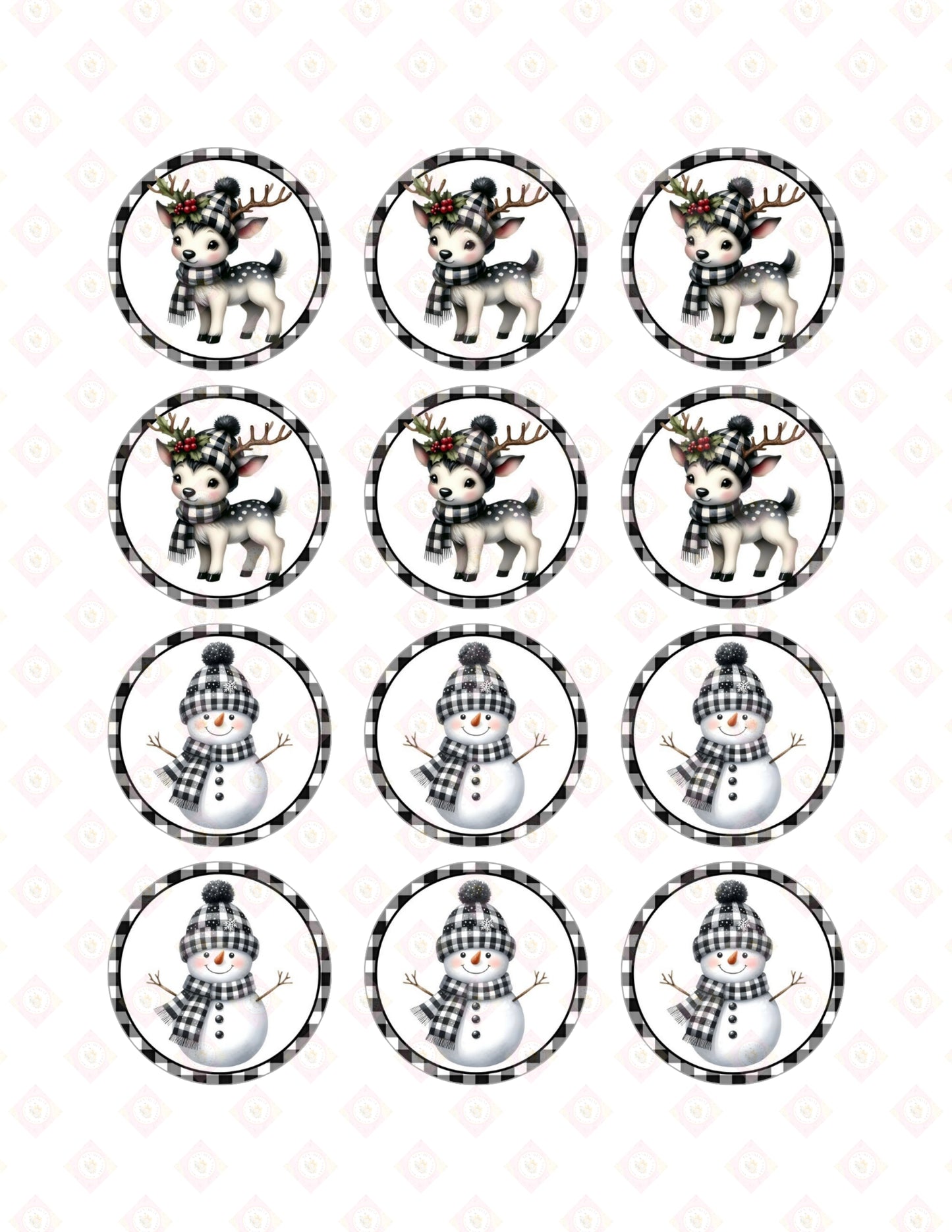 Black and White Christmas Collection