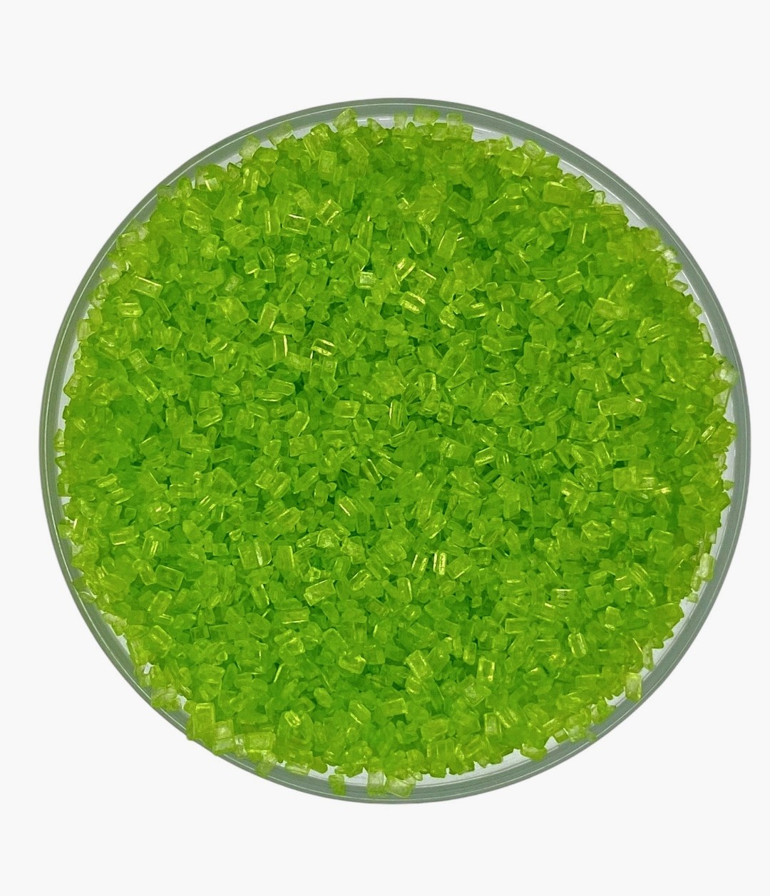 Light Green Sanding Sugar for Baking, 2 oz Jar of Cake & Cookie Decorating Sugar