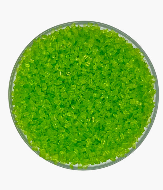 Light Green Sanding Sugar for Baking, 2 oz Jar of Cake & Cookie Decorating Sugar