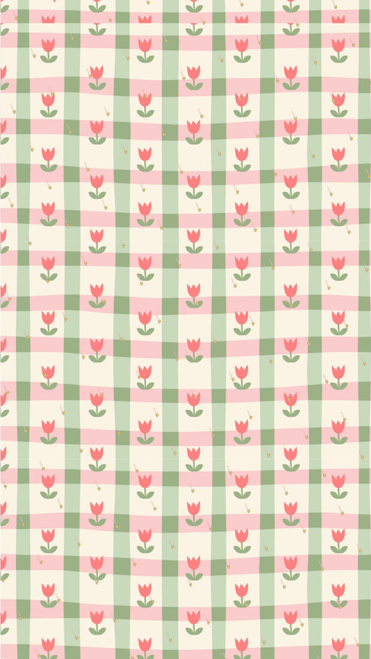 Graceful Tulip Edible Chocolate Transfer Sheet for Elegant Spring Treats