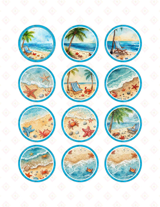 Beach Print Collection