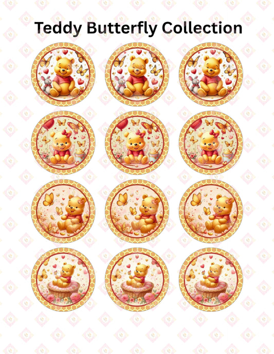 Teddy Bear Butterfly Collection