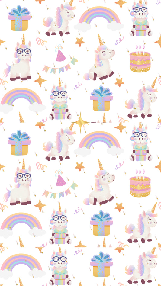 Magical Unicorn Edible Chocolate Transfer Sheet for Enchanting Candy, Cakes, & Treats